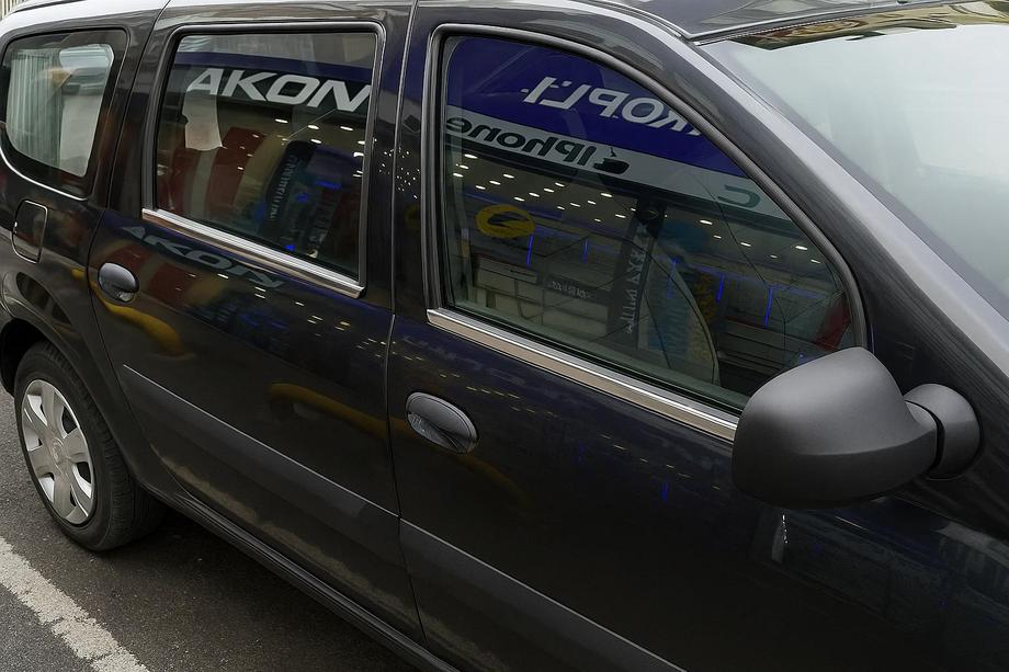 Lada Largus 2012– Ārējās logu apmales (4 gab., nerūsējošais tērauds) Image