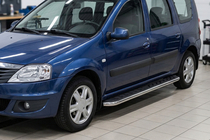 Lada Largus 2012– Sānu pakāpieni Maydos V1 (2 gab., nerūsējošais tērauds) foto 1