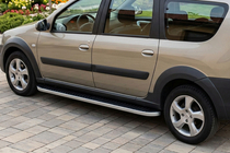 Lada Largus 2012– Sānu pakāpieni Tayga (2 gab., alumīnijs) foto 1