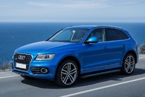 Audi Q5 2008–2017 Sānu sliekšņi Maya Blue (2 gab., alumīnijs) foto 1