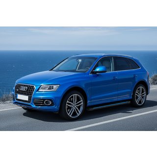 Sānu sliekšņi Maya Blue (2 gab., alumīnijs) Audi Q5 2008–2017 foto 1