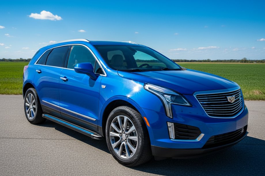 Cadillac XT5 2016– Sānu sliekšņi Maya Blue (2 gab., alumīnijs) Image