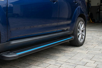 Citroen C-Crosser 2007–2013 Sānu sliekšņi Maya Blue (2 gab., alumīnijs) foto 1