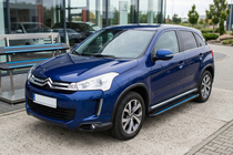 Citroen C-4 Aircross 2012–2017 Sānu sliekšņi Maya Blue (2 gab., alumīnijs) foto 1