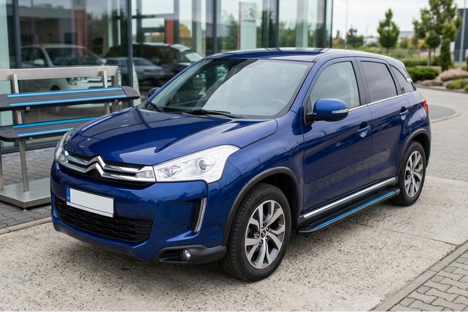 Citroen C-4 Aircross 2012–2017 Sānu sliekšņi Maya Blue (2 gab., alumīnijs) Image
