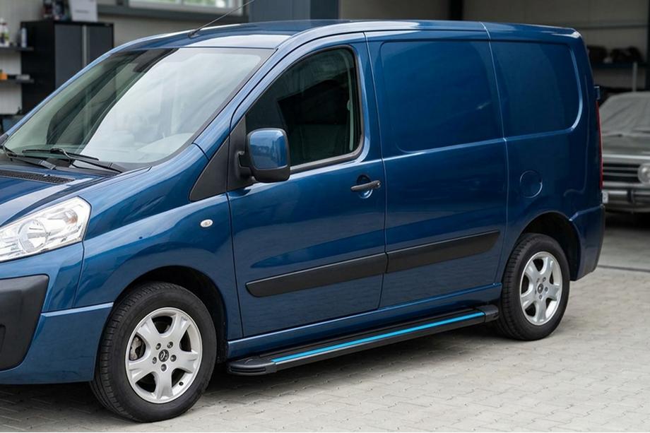 Citroen Jumpy 2007–2017 Sānu sliekšņi Maya Blue (2 gab., alumīnijs) Image