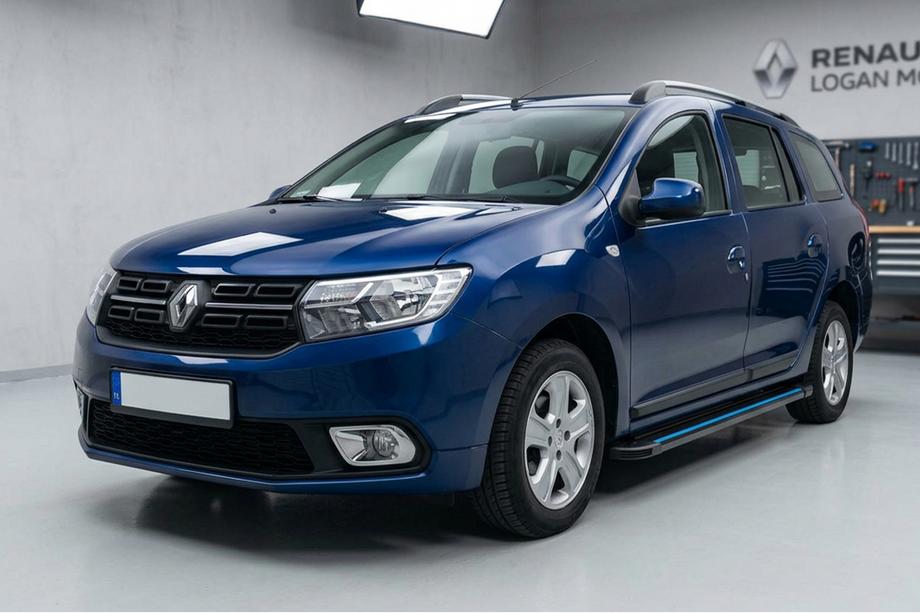 Dacia Logan MCV 2013–2020 Sānu sliekšņi Maya Blue (2 gab., alumīnijs) Image