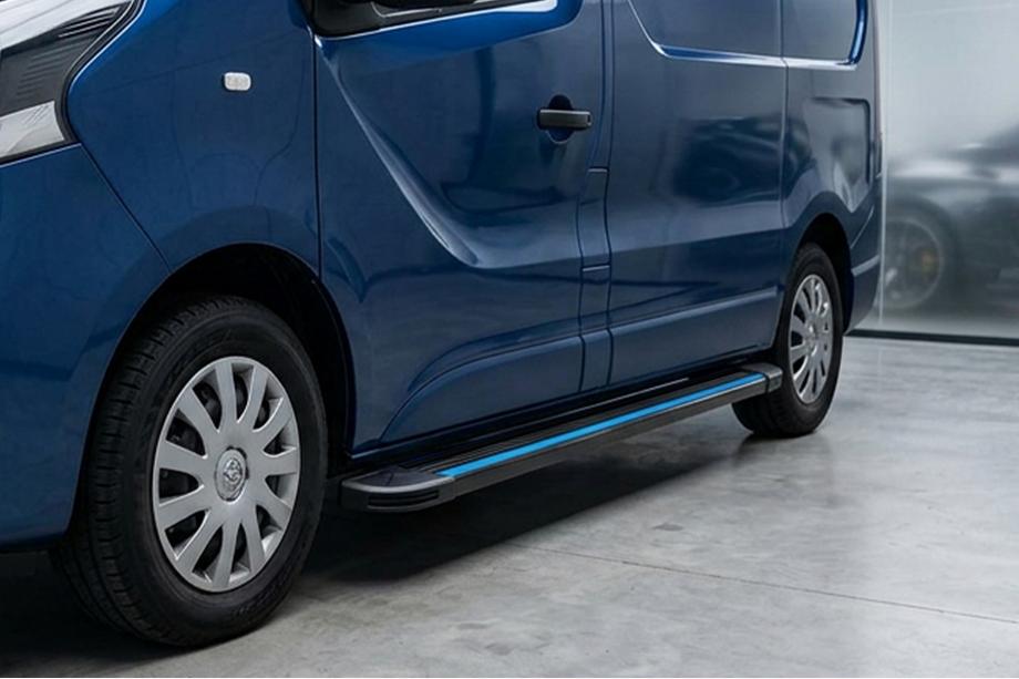 Fiat Talento 2016– Sānu sliekšņi Maya Blue (2 gab., alumīnijs) Image
