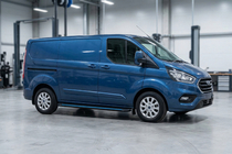 Ford Custom 2013–2022 Sānu sliekšņi Maya Blue (2 gab., alumīnijs) foto 1