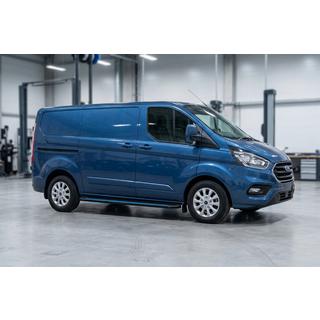 Sānu sliekšņi Maya Blue (2 gab., alumīnijs) Ford Custom 2013–2022 foto 1
