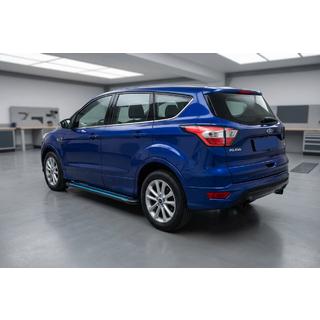 Sānu pakāpieni Maya Blue (2 gab., alumīnijs) foto 1