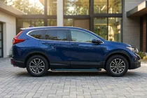 Honda CRV 2017–2022 Sānu sliekšņi Maya Blue (2 gab., alumīnijs) foto 1