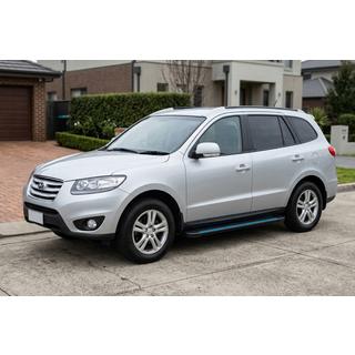 Sānu pakāpieni Maya Blue-Black (2 gab., alumīnijs) foto 1