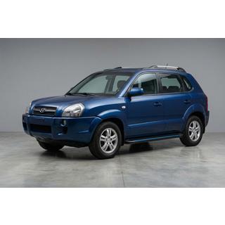 Sānu sliekšņi Maya Blue (2 gab., alumīnijs) Hyundai Tucson JM 2004– foto 1