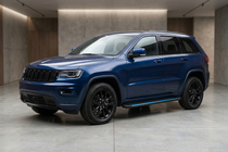 Jeep Grand Cherokee WK2 2010–2021 Sānu sliekšņi Maya Blue (2 gab., alumīnijs) foto 1