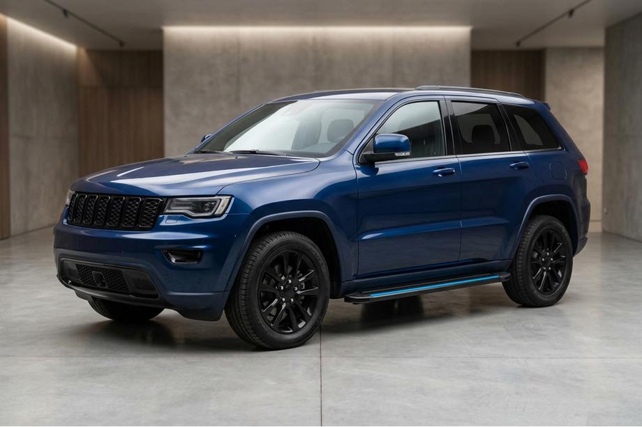 Jeep Grand Cherokee WK2 2010–2021 Sānu sliekšņi Maya Blue (2 gab., alumīnijs) Image