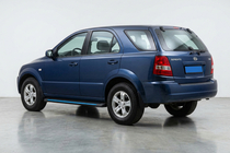 Kia Sorento I BL 2002–2009 Sānu sliekšņi Maya Blue (2 gab., alumīnijs) foto 1