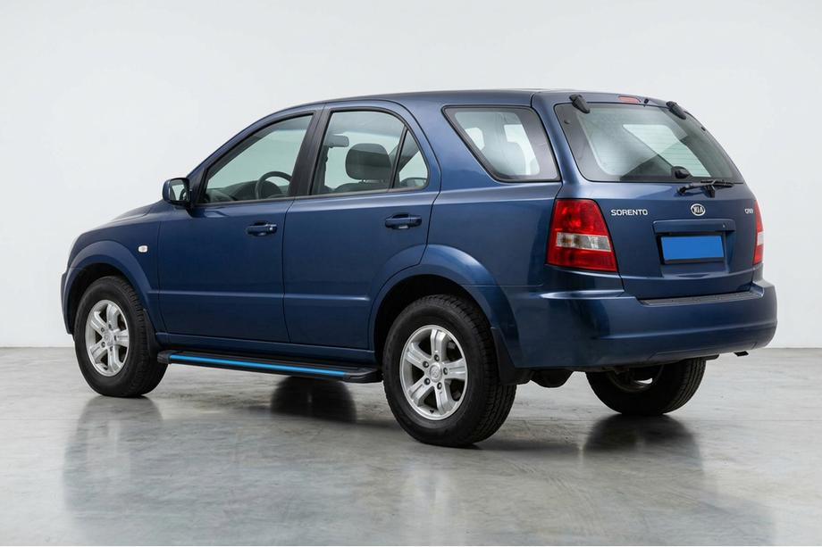 Kia Sorento I BL 2002–2009 Sānu sliekšņi Maya Blue (2 gab., alumīnijs) Image