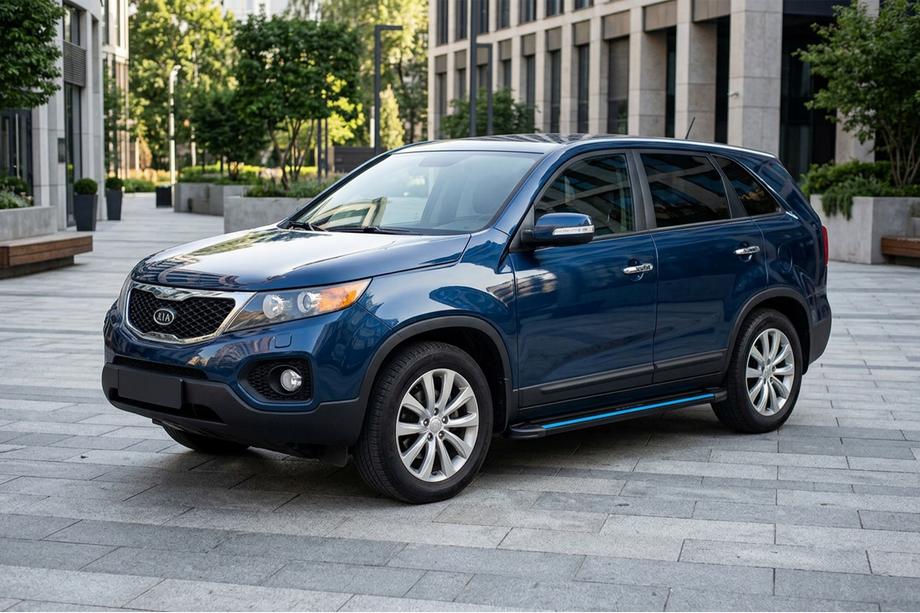 Kia Sorento II XM 2009–2014 Sānu sliekšņi Maya Blue (2 gab., alumīnijs) 2010–2013 Image