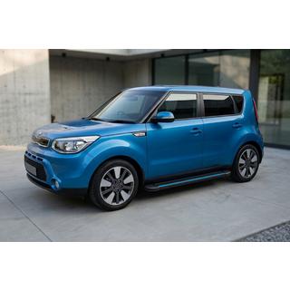 Sānu sliekšņi Maya Blue (2 gab., alumīnijs) Kia Soul II 2013–2018 foto 1