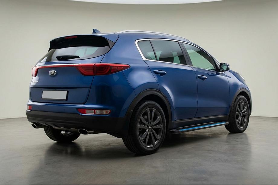 Kia Sportage 2015–2021 Sānu sliekšņi Maya Blue (2 gab., alumīnijs) Image
