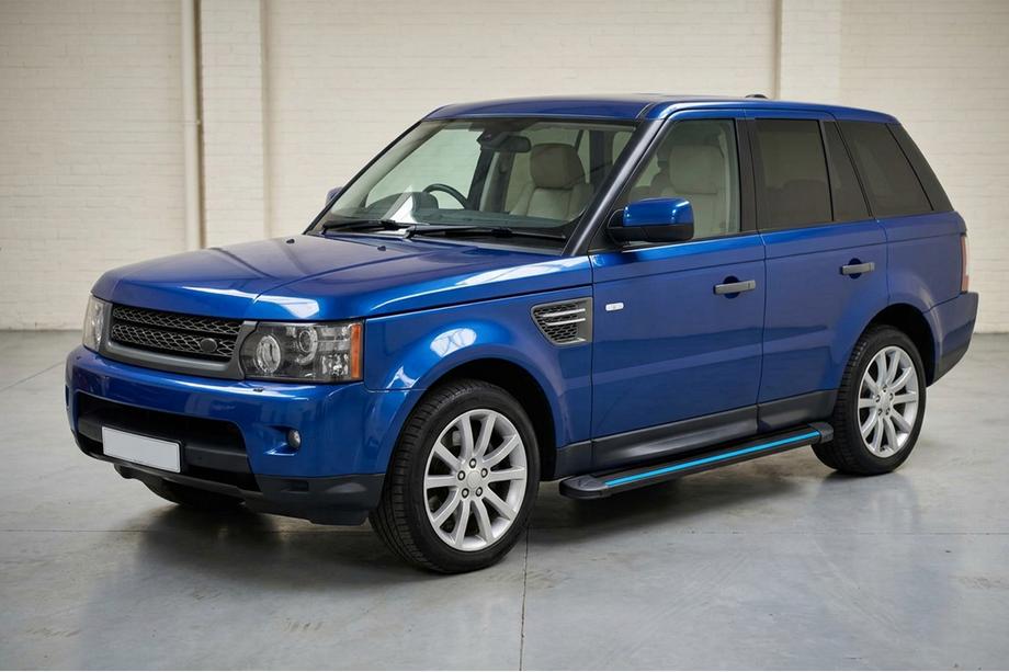 Range Rover Sport 2005–2013 Sānu sliekšņi Maya Blue (2 gab., alumīnijs) Image