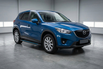 Mazda CX-5 2012–2017 Sānu sliekšņi Maya Blue (2 gab., alumīnijs) foto 1