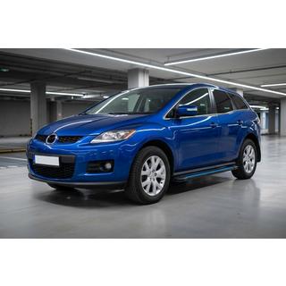Sānu sliekšņi Maya Blue (2 gab., alumīnijs) foto 1