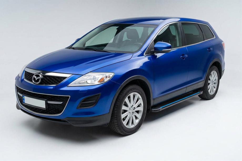 Mazda CX-9 2007–2016 Sānu sliekšņi Maya Blue (2 gab., alumīnijs) Image