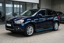 Mitsubishi ASX 2010–2023 Sānu sliekšņi Maya Blue (2 gab., alumīnijs) foto 1