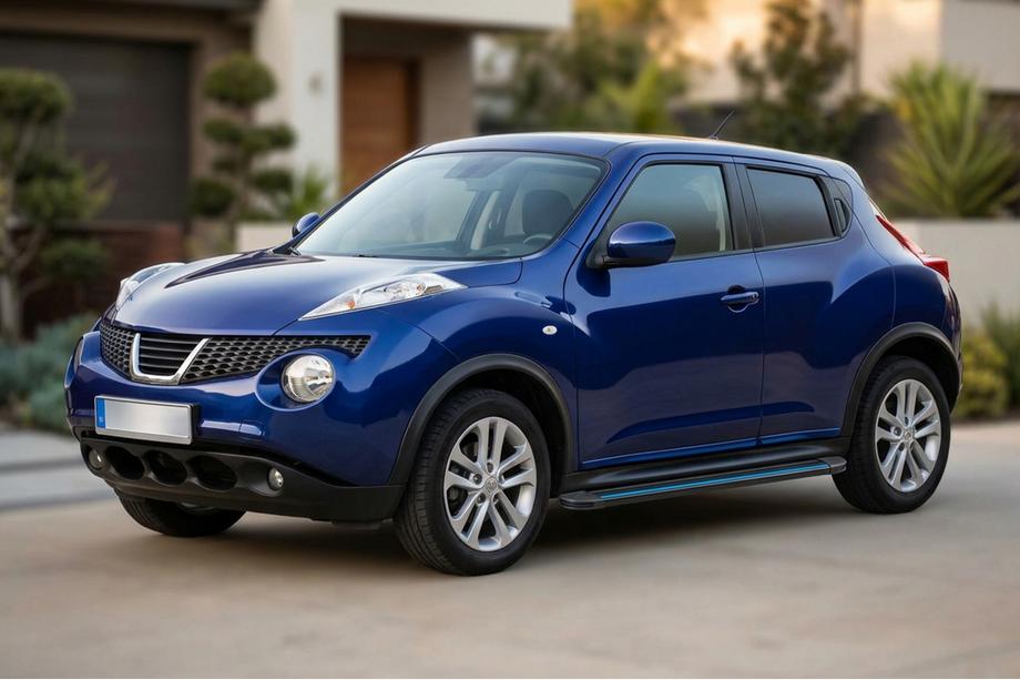 Nissan Juke 2010–2019 Sānu sliekšņi Maya Blue (2 gab., alumīnijs) Image
