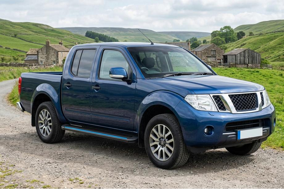 Nissan Navara 2006–2015 Sānu sliekšņi Maya Blue (2 gab., alumīnijs) Image
