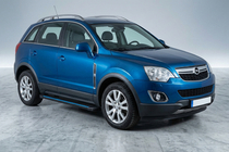Opel Antara 2006–2017 Sānu pakāpieni Maya Blue (2 gab., alumīnijs) 2016-2018 foto 1