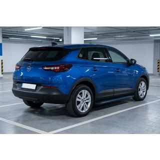 Sānu sliekšņi Maya Blue (2 gab., alumīnijs) Opel Grandland X 2017– foto 1