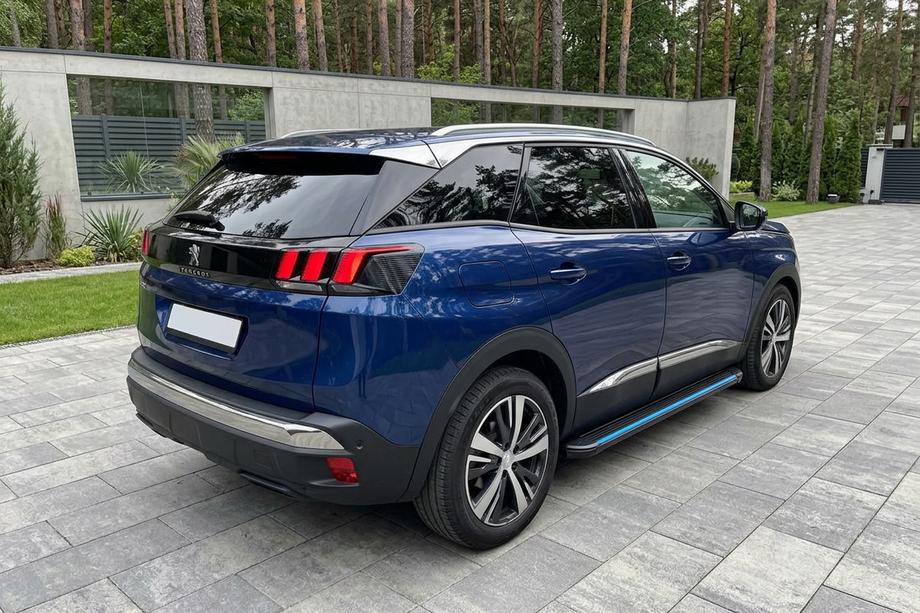 Peugeot 3008 2016–2023 Sānu sliekšņi Maya Blue (2 gab., alumīnijs) Image