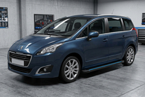 Peugeot 5008 2009–2016 Sānu sliekšņi Maya Blue (2 gab., alumīnijs) foto 1