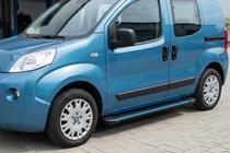 Peugeot Bipper 2008–2017 Sānu sliekšņi Maya Blue (2 gab., alumīnijs) foto 1