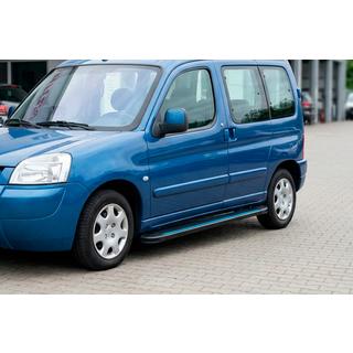 Sānu sliekšņi Maya Blue (2 gab., alumīnijs) foto 1
