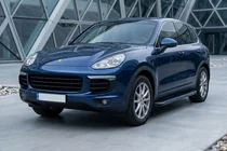 Porsche Cayenne 2010–2017 Sānu sliekšņi Maya Blue (2 gab., alumīnijs) foto 1