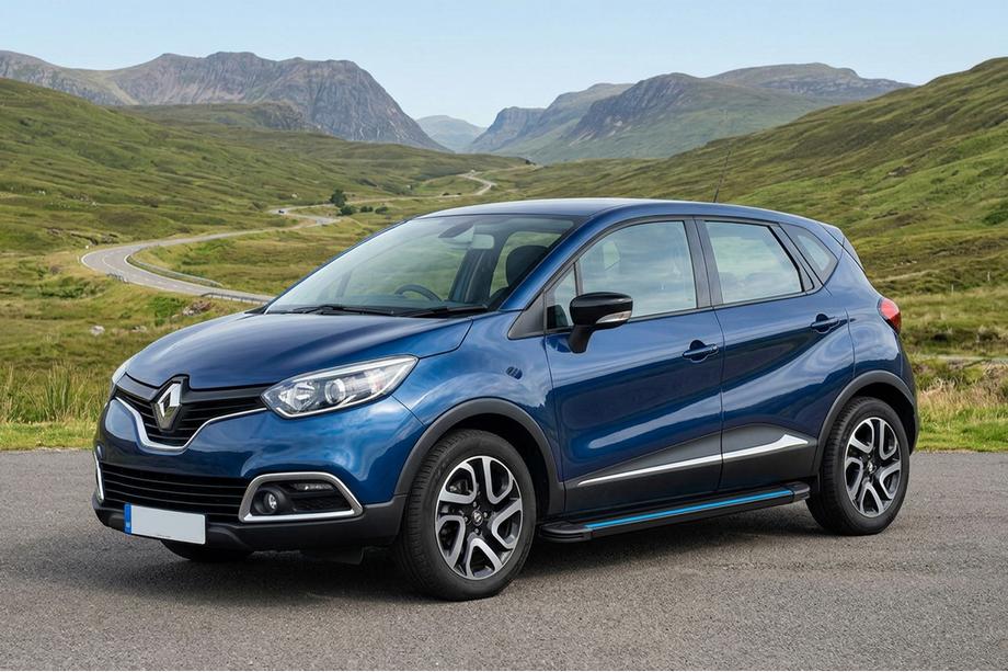 Renault Captur 2013–2019 Sānu sliekšņi Maya Blue (2 gab., alumīnijs) Image