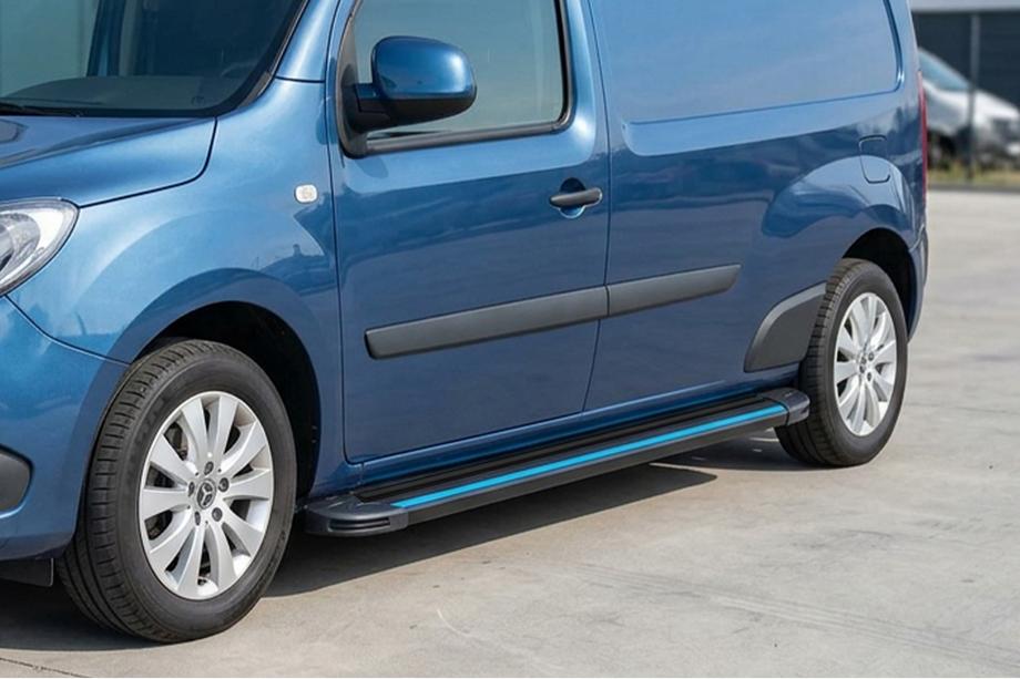 Renault Kangoo 2008–2020 Sānu sliekšņi Maya Blue (2 gab., alumīnijs) Image