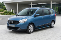 Renault Lodgy 2013–2022 Sānu sliekšņi Maya Blue (2 gab., alumīnijs) foto 1