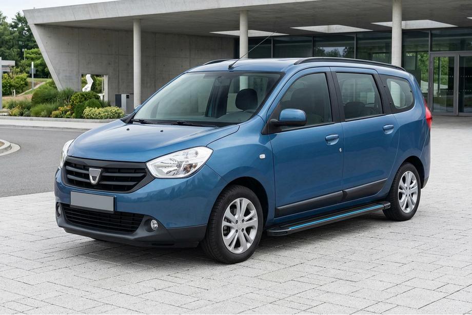 Renault Lodgy 2013–2022 Sānu sliekšņi Maya Blue (2 gab., alumīnijs) Image