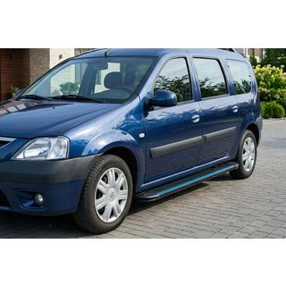 Sānu sliekšņi Maya Blue (2 gab., alumīnijs) foto 3