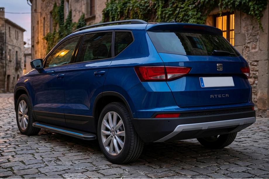 Seat Ateca 2016– Sānu sliekšņi Maya Blue (2 gab., alumīnijs) Image