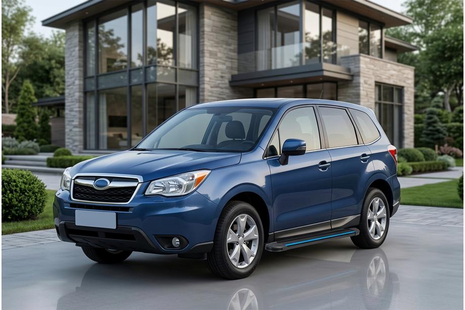 Subaru Forester 2013–2018 Sānu sliekšņi Maya Blue (2 gab., alumīnijs) Image