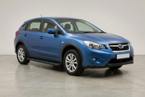 Subaru XV 2011–2017 Sānu sliekšņi Maya Blue (2 gab., alumīnijs) foto 1
