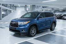 Toyota Highlander 2013–2019 Sānu sliekšņi Maya Blue (2 gab., alumīnijs) foto 1