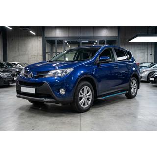 Sānu sliekšņi Maya Blue (2 gab., alumīnijs) Toyota Rav 4 2013–2018 foto 1