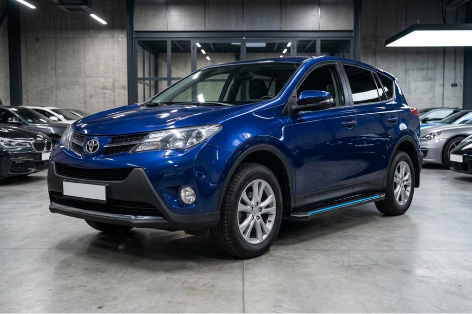 Toyota Rav 4 2013–2018 Sānu sliekšņi Maya Blue (2 gab., alumīnijs) Image